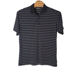 Nike Golf Polo Shirt‎ Size XXL Blue White Short Sleeve Men's